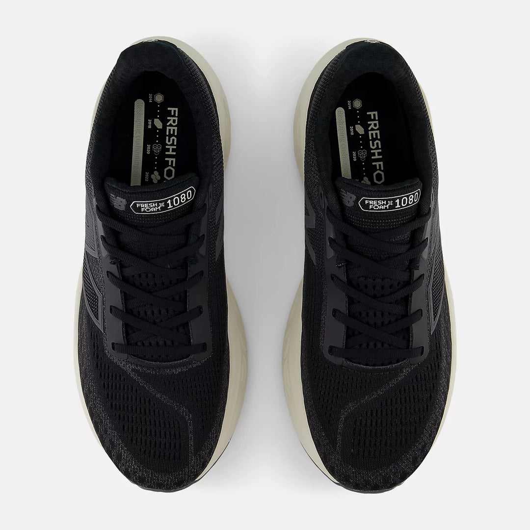 New Balance Men\'s Fresh Foam X 1080v14 Black Grey Shoes Size 12 New Balance Fresh Foam X 1080 Running Shoes | Ump Attire main image 4